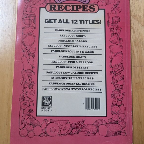 VINTAGE Fabulous Low Calorie cookbook Johna Blinn 1987 EUC - Picture 2 of 5